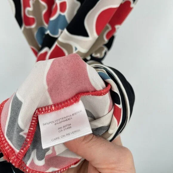 BCBGMaxazria Womens Dress Small Sleeveless Sheath Stretchy Multi Color Casual - Picture 9 of 11